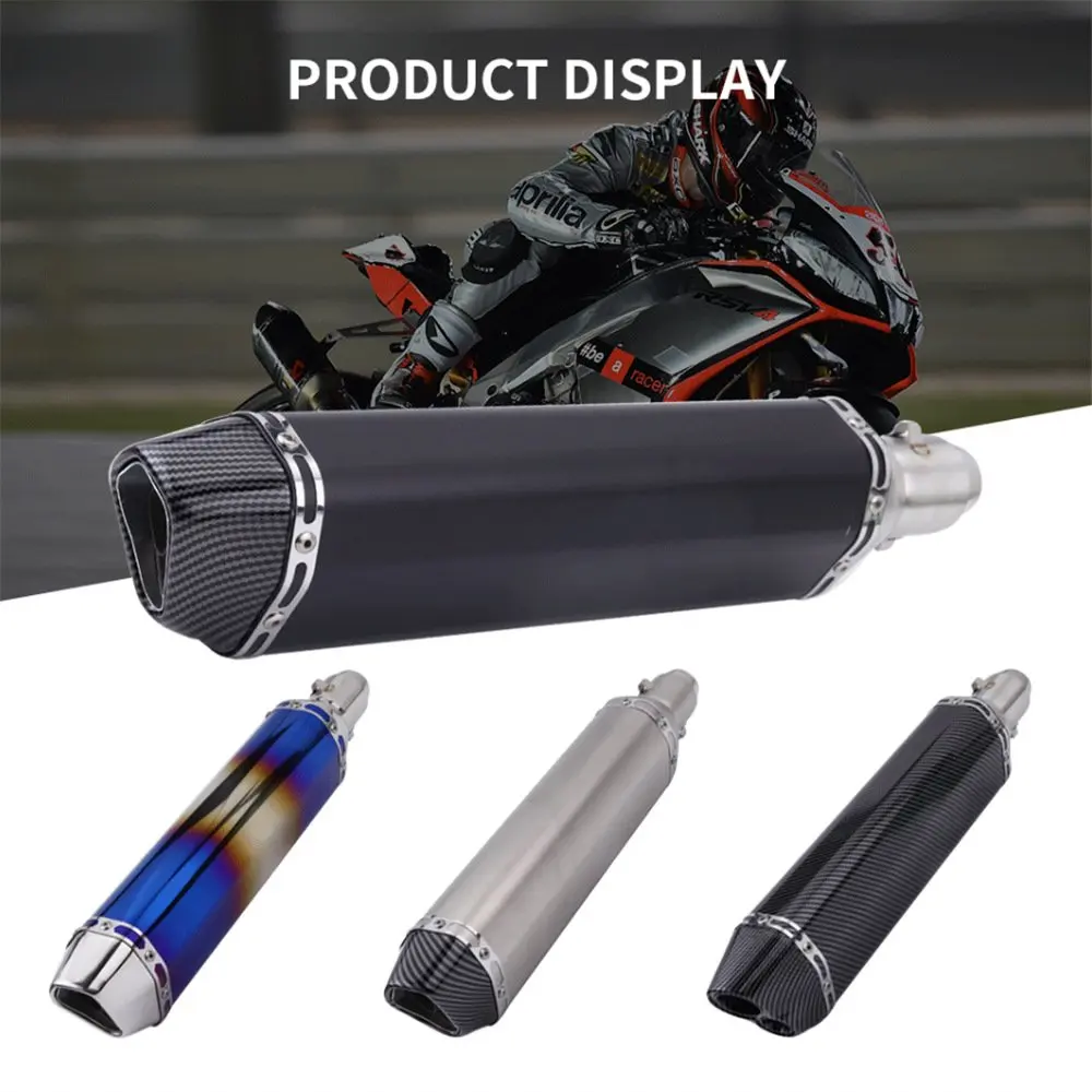 Universal 470mm Motorcycle Exhaust Pipe Muffler Silencer Escape Moto DB Killer For YAMAHA SUZUKI KAWASAKI HONDA
Universal 470mm Motorcycle Exhaust Pipe Muffler Silencer Escape Moto DB Killer For YAMAHA SUZUKI KAWASAKI HONDA