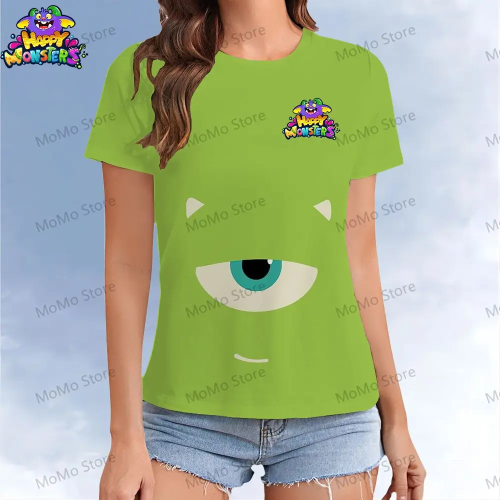 Women's T-shirts Kawaii Disney Monsters Inc. O Neck Leisure Cheap Clothes 2024 XS-3XL Y2k Short Sleeve Tee Summer 3D Print Tops
Women's T-shirts Kawaii Disney Monsters Inc. O Neck Leisure Cheap Clothes 2024 XS-3XL Y2k Short Sleeve Tee Summer 3D Print Tops