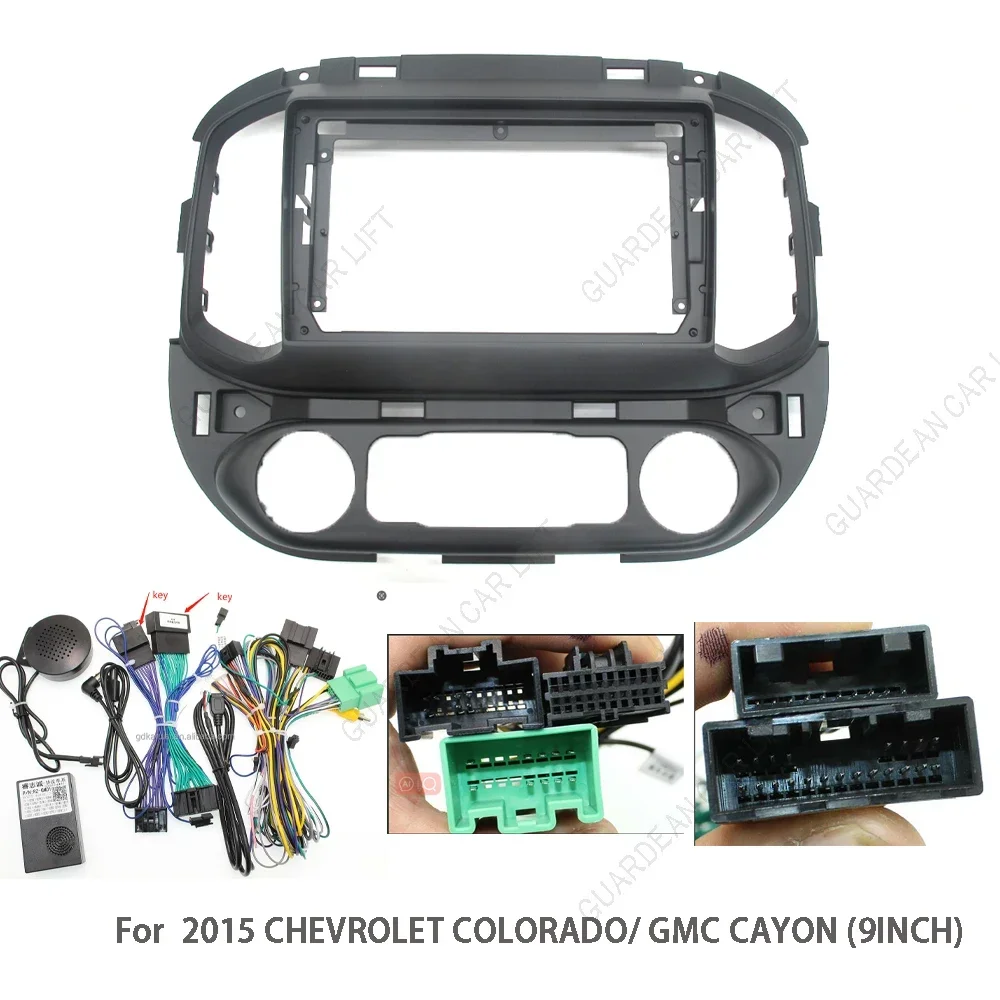9 Inch Android Car Radio Fascias For 2015 CHEVROLET COLORADO/ GMC CAYON Stereo Player 2DIN Head Unit Dash Frame Panel Trim
9 Inch Android Car Radio Fascias For 2015 CHEVROLET COLORADO/ GMC CAYON Stereo Player 2DIN Head Unit Dash Frame Panel Trim
