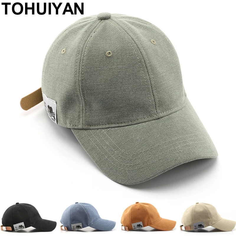 TOHUIYAN Korean Stylish Women Cap Casual Cotton Baseball Hat Curved Visor Sun Protection Hip Hop Caps Strapback Hats For Men
TOHUIYAN Korean Stylish Women Cap Casual Cotton Baseball Hat Curved Visor Sun Protection Hip Hop Caps Strapback Hats For Men
