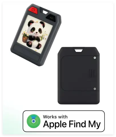 Pet airtag DIY Ink Screen luggage Keychain, Passive NFC Electronic Tag & Anti-Lost Luggage Pendant