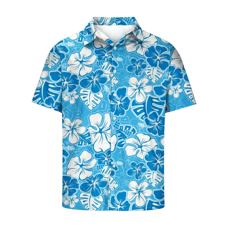 Flower Leaves 3d Print Hawaiian Shirt Men Casual Summer Short Sleeve Tees Fashion Floral Oversized Button Lapel Blouse Tops
Flower Leaves 3d Print Hawaiian Shirt Men Casual Summer Short Sleeve Tees Fashion Floral Oversized Button Lapel Blouse Tops