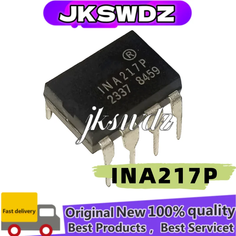 5 pcs NEW Original INA217P INA217 DIP-8 instrument amplifier chip
5 pcs NEW Original INA217P INA217 DIP-8 instrument amplifier chip