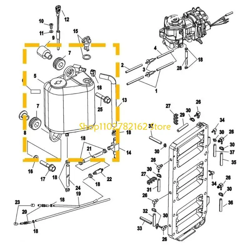 547B Oil Assembly for DFI Sport XS 200HP 225HP 250HP 8M0064075
547B Oil Assembly for DFI Sport XS 200HP 225HP 250HP 8M0064075