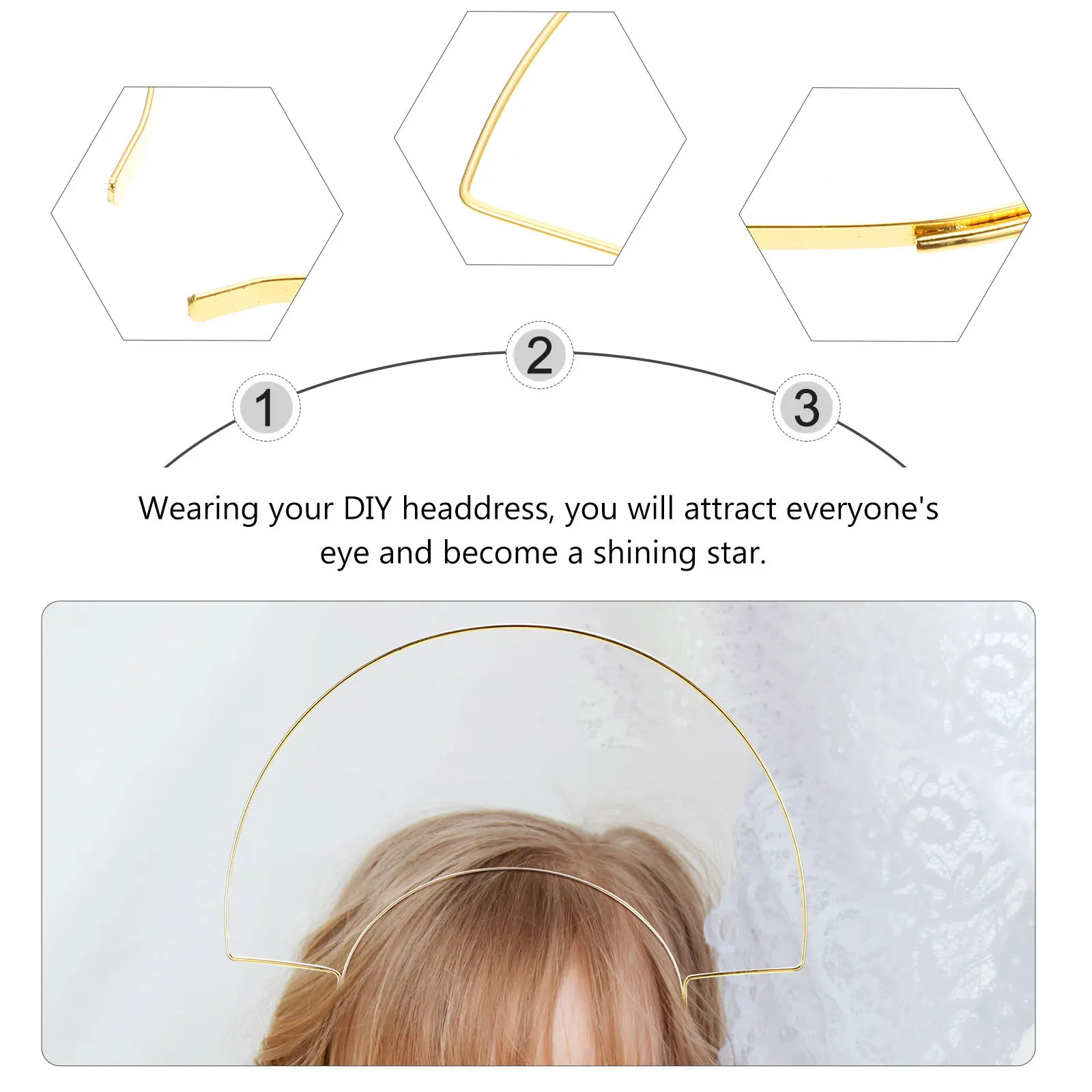 Hairband Exquisite Elegant Iron Material Party Headband Wedding Engagement Banquet DIY Delicate Headdress Female Hair
Hairband Exquisite Elegant Iron Material Party Headband Wedding Engagement Banquet DIY Delicate Headdress Female Hair