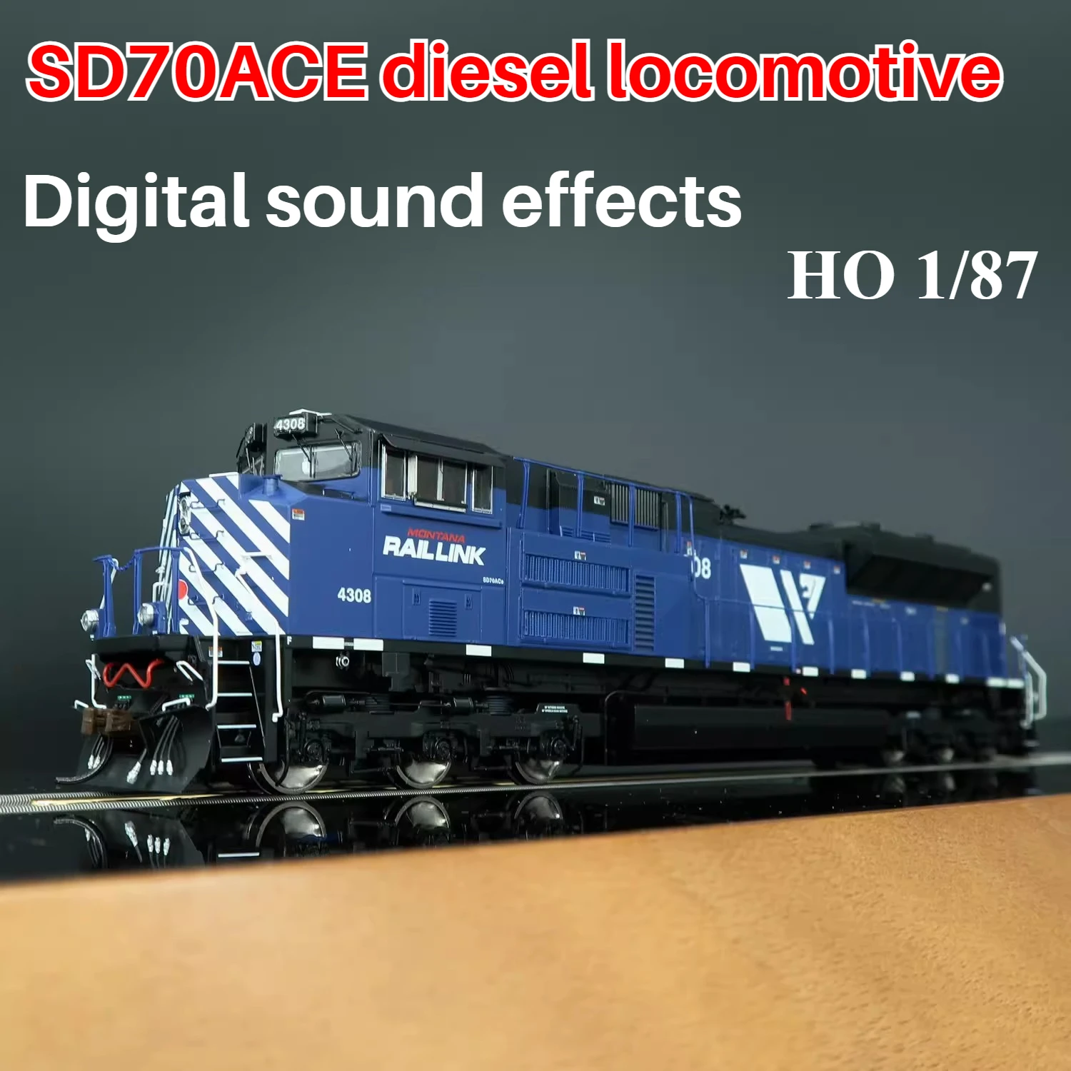 HO Type 1/87 Train Model SD70ACE Diesel Locomotive ATHG75846 Digital Sound Version Blue Toy Train Boy's Toy Gift
HO Type 1/87 Train Model SD70ACE Diesel Locomotive ATHG75846 Digital Sound Version Blue Toy Train Boy's Toy Gift