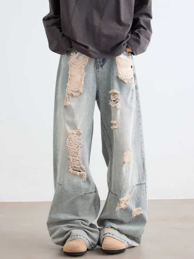 Лето 202, Ropa Y2K, уличная одежда, потертые синие старые мешковатые рваные джинсы, брюки для мужчин, одежда, широкие винтажные готические джинсовые брюки
Лето 202, Ropa Y2K, уличная одежда, потертые синие старые мешковатые рваные джинсы, брюки для мужчин, одежда, широкие винтажные готические джинсовые брюки