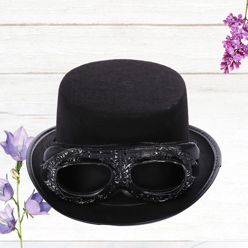 Steampunk Hat Black Vintage Punk Gothic Headwear For Cosplay Party Masquerade Halloween Carnival Renaissance Fair
Steampunk Hat Black Vintage Punk Gothic Headwear For Cosplay Party Masquerade Halloween Carnival Renaissance Fair