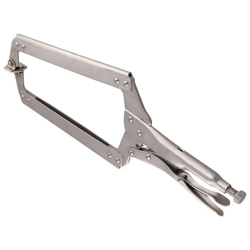 Lightweight C Type Fixture Metal Face Clamp Welded Steel Clip Jaw Locking Welding Pliers Woodworking Tenon Positioning Tool
Lightweight C Type Fixture Metal Face Clamp Welded Steel Clip Jaw Locking Welding Pliers Woodworking Tenon Positioning Tool