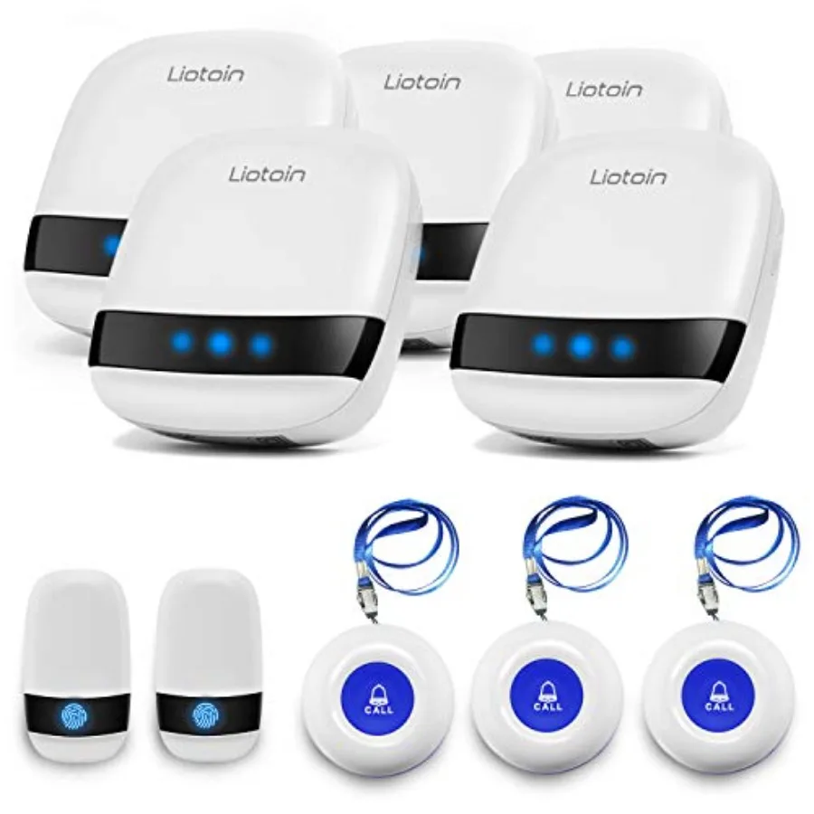 Home/Elderly/Patient/Disabled/School caregiver pager system: wireless SOS call button with nurse alarm, ABS plastic housing, wh
Home/Elderly/Patient/Disabled/School caregiver pager system: wireless SOS call button with nurse alarm, ABS plastic housing, wh