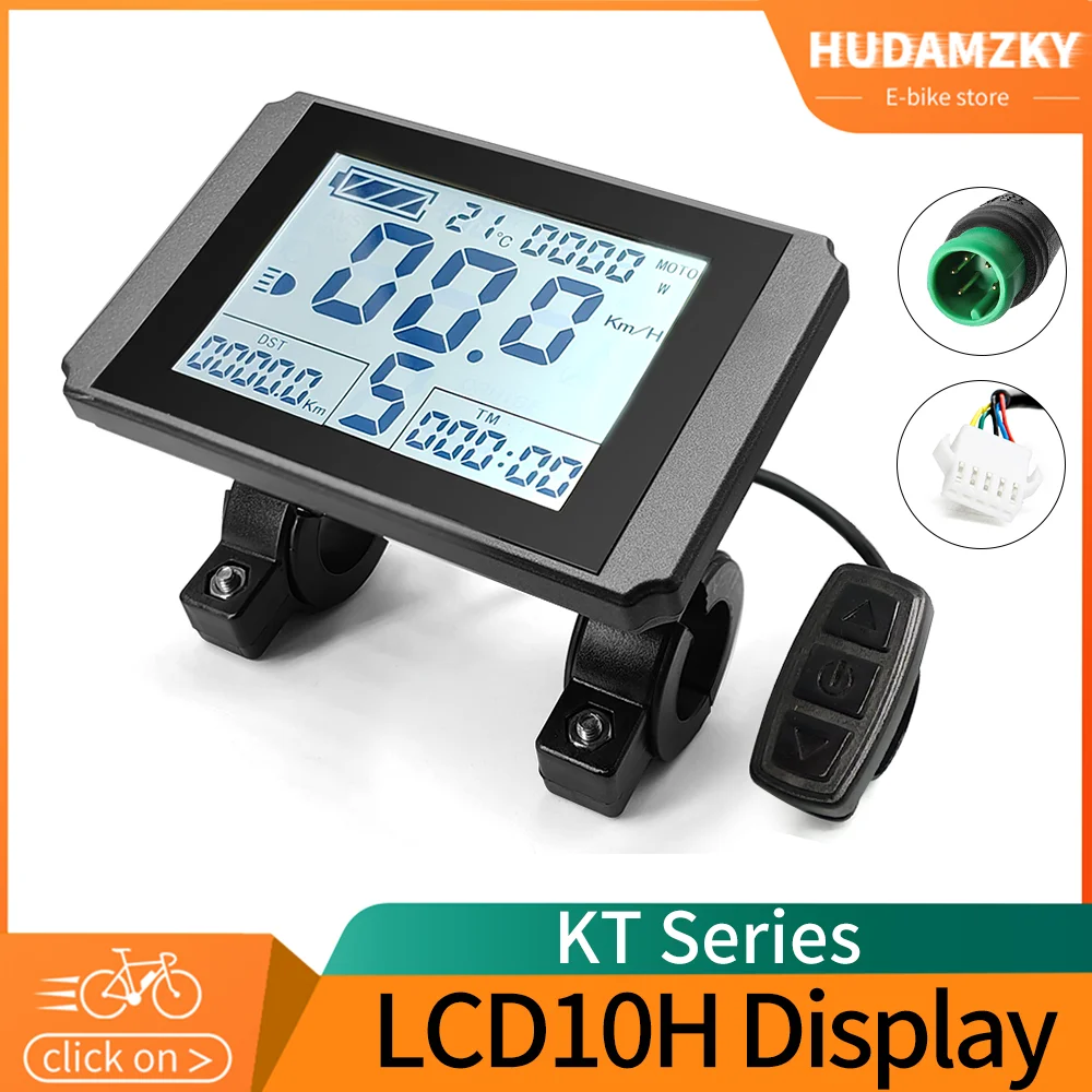 KUNGETNG KT Display LCD10H 24V/36V/48V Compatible with KT Brand Controller for Electric Bike Kit
KUNGETNG KT Display LCD10H 24V/36V/48V Compatible with KT Brand Controller for Electric Bike Kit