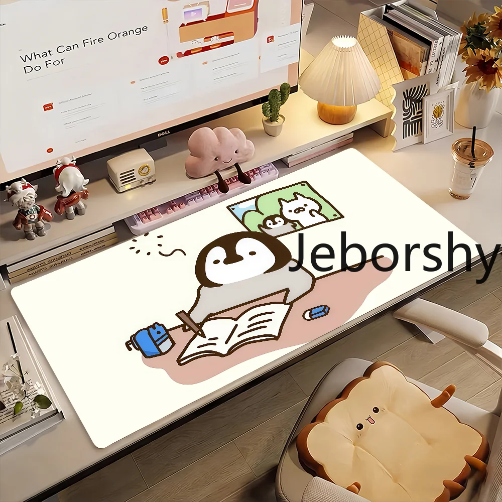 Cute Studying Penguin Desk Mat, Kawaii Cartoon Animal Print, Large Non-Slip Gaming Pad, Great Gift
Cute Studying Penguin Desk Mat, Kawaii Cartoon Animal Print, Large Non-Slip Gaming Pad, Great Gift