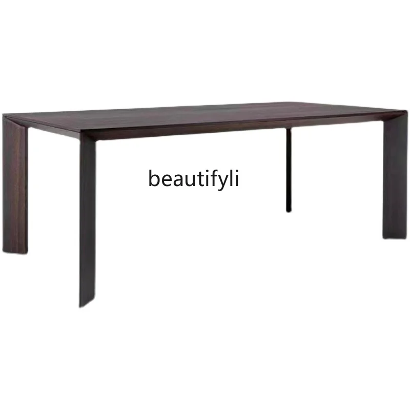 Nordic Light Luxury Solid Wood Dining Table Home Designer Model Conference Long Table Conference Table Modern Minimalist
Nordic Light Luxury Solid Wood Dining Table Home Designer Model Conference Long Table Conference Table Modern Minimalist