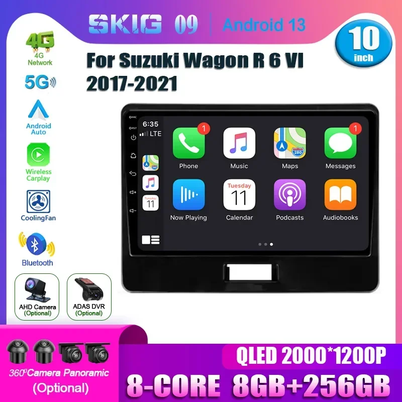 For Suzuki Wagon R 6 VI 2017-2021 Android 13 Car Radio Multimedia Video 5g wifi navigation for car navigation auto car camera
For Suzuki Wagon R 6 VI 2017-2021 Android 13 Car Radio Multimedia Video 5g wifi navigation for car navigation auto car camera