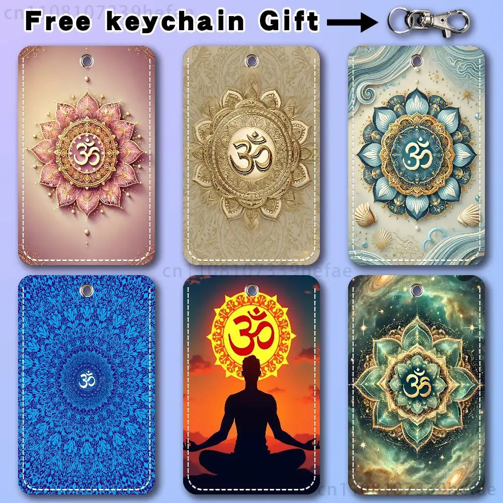 Yoga Aum Om Mandala Elegant Holder For Bank Business Work Card Holder Student Card Case Bus Card Keychain
Yoga Aum Om Mandala Elegant Holder For Bank Business Work Card Holder Student Card Case Bus Card Keychain