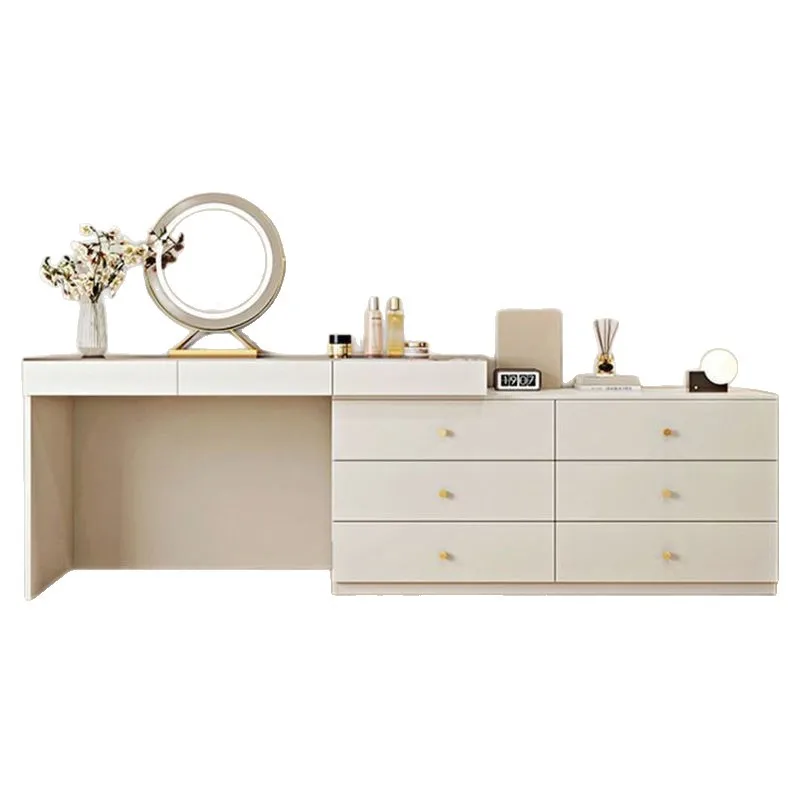 Cream wind, slate, solid wood, dresser, corner, bedroom, light luxury, modern 
Cream wind, slate, solid wood, dresser, corner, bedroom, light luxury, modern