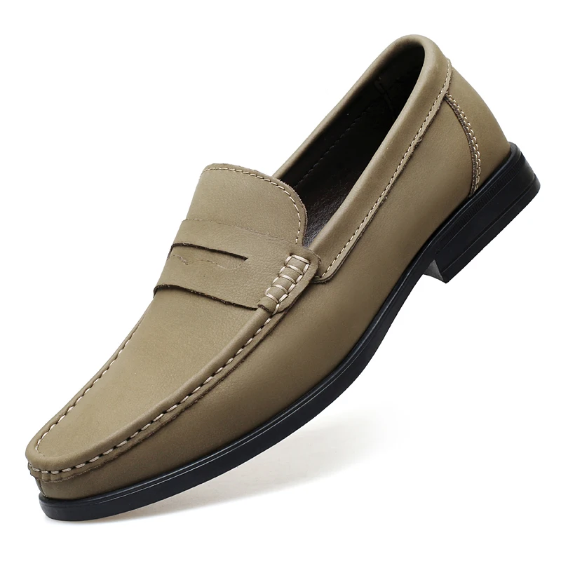 Urban Fashion Men's Leather Casual Shoes Quality Soft Comfortable Low Cut Versatile Loafers Luxury Brand Business Leather Shoes
Urban Fashion Men's Leather Casual Shoes Quality Soft Comfortable Low Cut Versatile Loafers Luxury Brand Business Leather Shoes