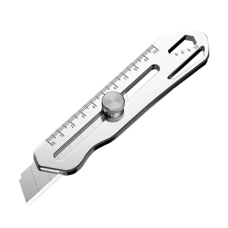 Многофункциональные ножи 6 в 1, резак из нержавеющей стали с выдвижной коробкой, мощные ножи с широким резаком 18 мм и предохранительным замком
Многофункциональные ножи 6 в 1, резак из нержавеющей стали с выдвижной коробкой, мощные ножи с широким резаком 18 мм и предохранительным замком