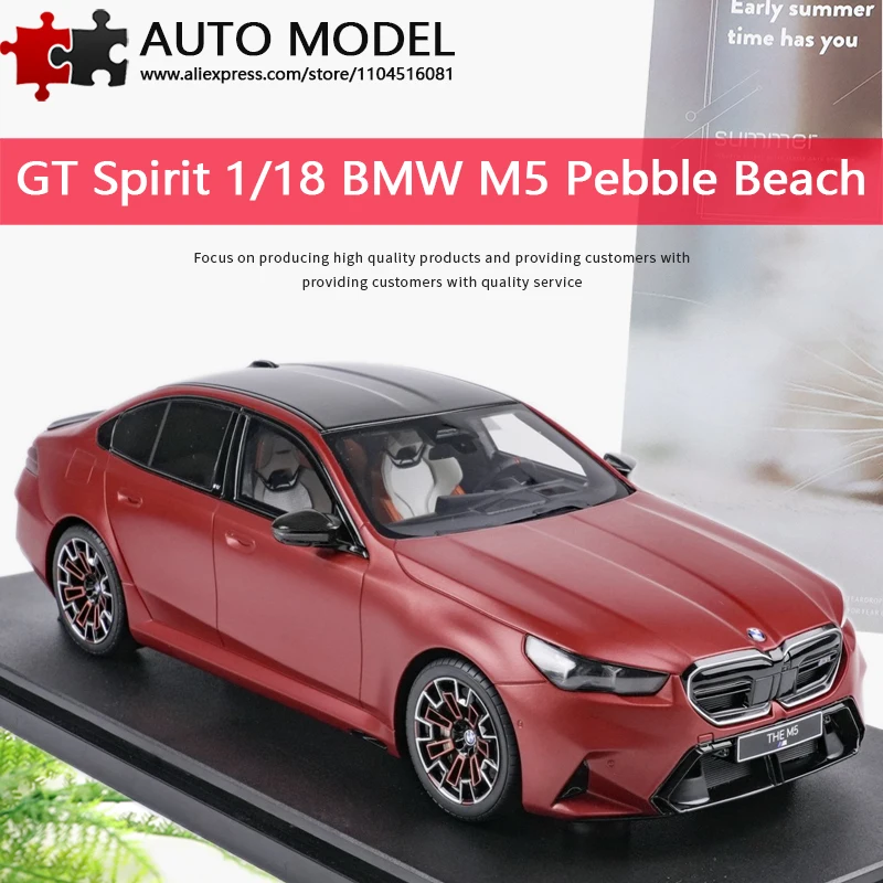 Bmw M5 G90 2025 Pebble Beach Racing Car Limited Edition Collectible Model Gt Spirit 1:18 Diecast Resin Scale Static Model Adult Toy Boy's Gift
Bmw M5 G90 2025 Pebble Beach Racing Car Limited Edition Collectible Model Gt Spirit 1:18 Diecast Resin Scale Static Model Adult Toy Boy's Gift