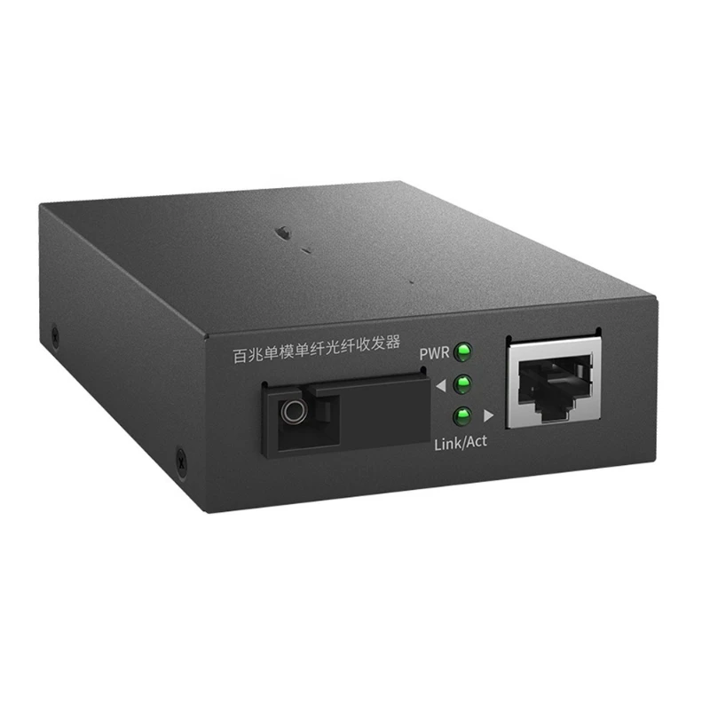1 Light 1 Electricity Gigabit Single Mode Single Fiber Optical Transceiver Photoelectric Conversion Kit
1 Light 1 Electricity Gigabit Single Mode Single Fiber Optical Transceiver Photoelectric Conversion Kit