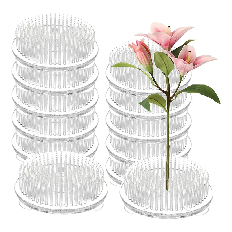 BAAR-12PCS Flower Frogs For Arrangements Vase Plastic Pin Frog Vase Clear Flower Frog 2.76 Inch Flower Pins Floral Frog
BAAR-12PCS Flower Frogs For Arrangements Vase Plastic Pin Frog Vase Clear Flower Frog 2.76 Inch Flower Pins Floral Frog