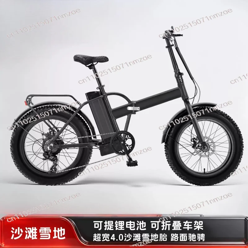 Two-wheeled Electric Vehicle Thickened Electric Bicycle Snow Takeaway Folding Portable Scooter
Two-wheeled Electric Vehicle Thickened Electric Bicycle Snow Takeaway Folding Portable Scooter