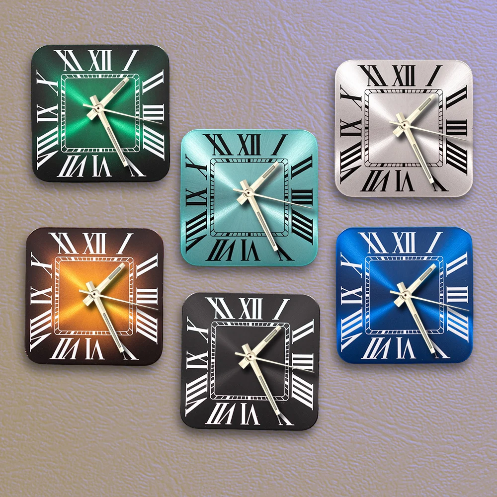 Best sellers 27mm S Logo Square Roman dial Blue No Noctilucentnt Suitable for NH35 NH36 Movement Watch Modification Accessories
Best sellers 27mm S Logo Square Roman dial Blue No Noctilucentnt Suitable for NH35 NH36 Movement Watch Modification Accessories