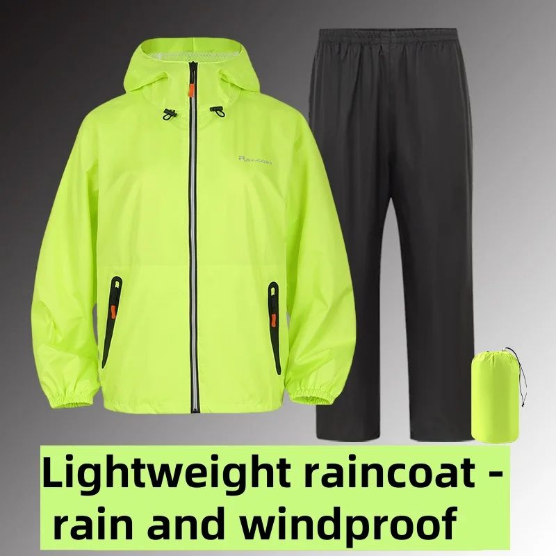 2025 New Adult Waterproof Raincoat Suit For Summer Unisex Motorcycle Raincoat Lightweight Breathable Outdoor Rain Wear
2025 New Adult Waterproof Raincoat Suit For Summer Unisex Motorcycle Raincoat Lightweight Breathable Outdoor Rain Wear