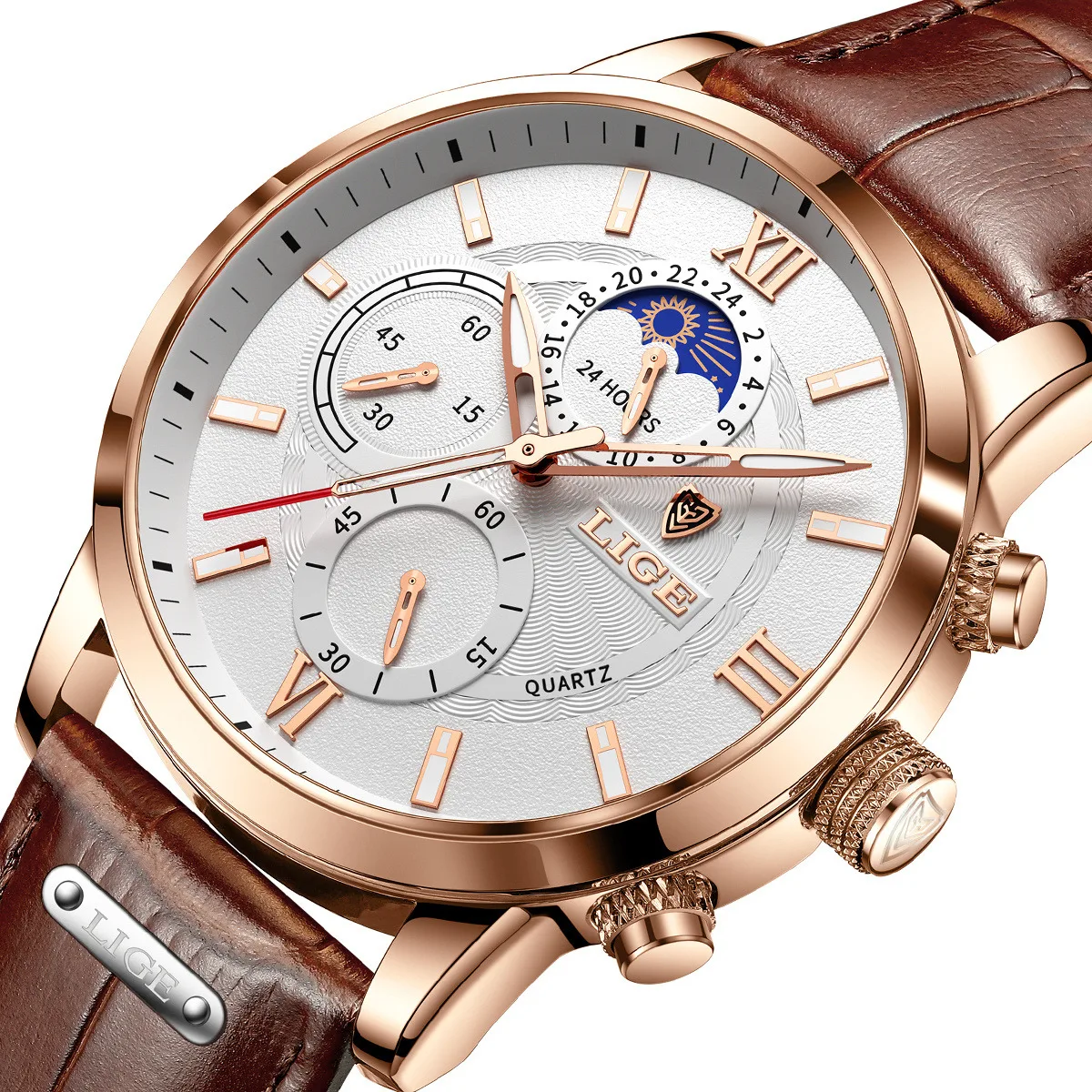 LIGE Luxury Man Wristwatch Leather Waterproof Men Quartz Watch Fashion Luminous Stainless Steel Mens Watches Relogios Masculino
LIGE Luxury Man Wristwatch Leather Waterproof Men Quartz Watch Fashion Luminous Stainless Steel Mens Watches Relogios Masculino