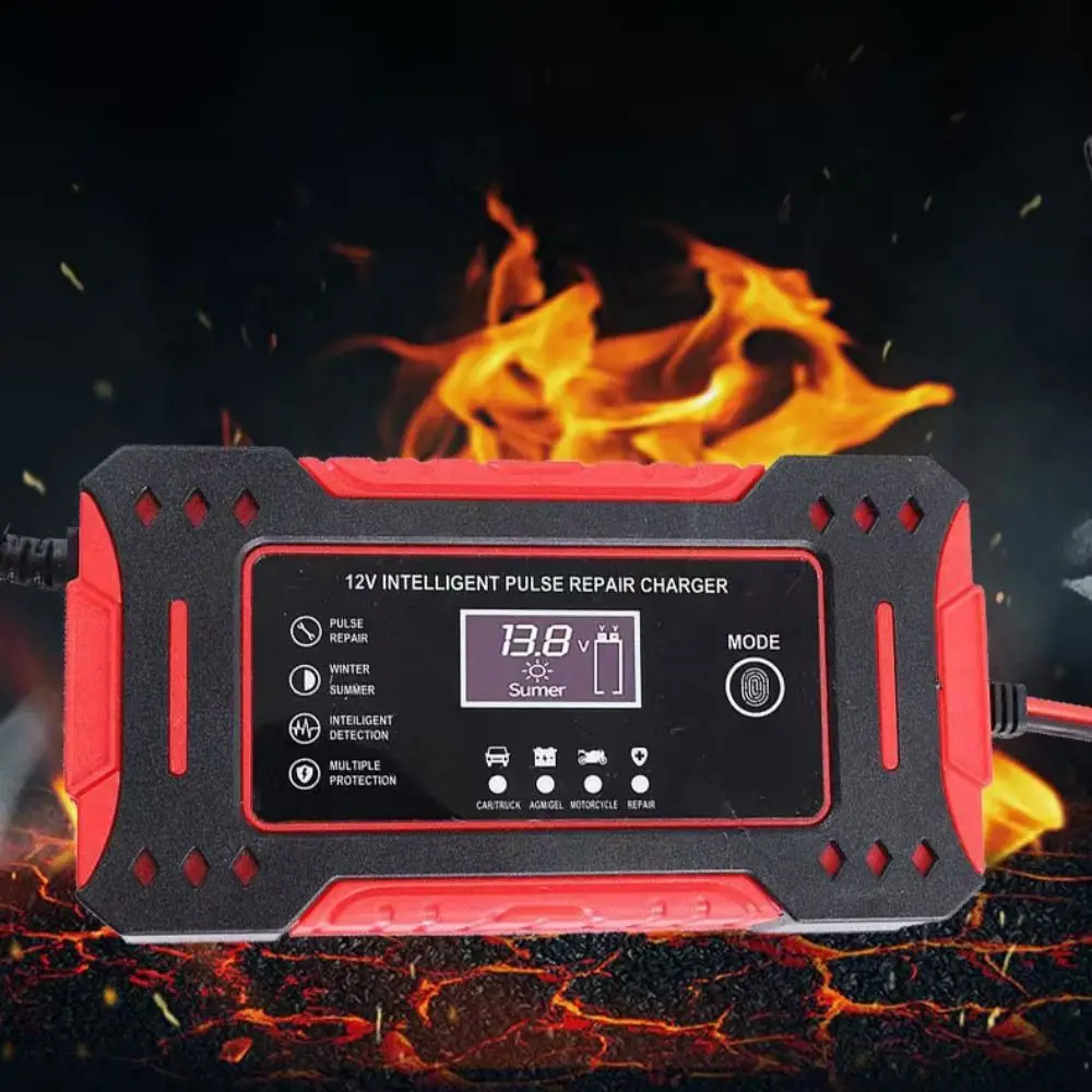 6A Output Intelligent Car Battery Charger Pulse Repair LCD Display Lead-Acid Battery Repair Special Smart Fast Charger
6A Output Intelligent Car Battery Charger Pulse Repair LCD Display Lead-Acid Battery Repair Special Smart Fast Charger