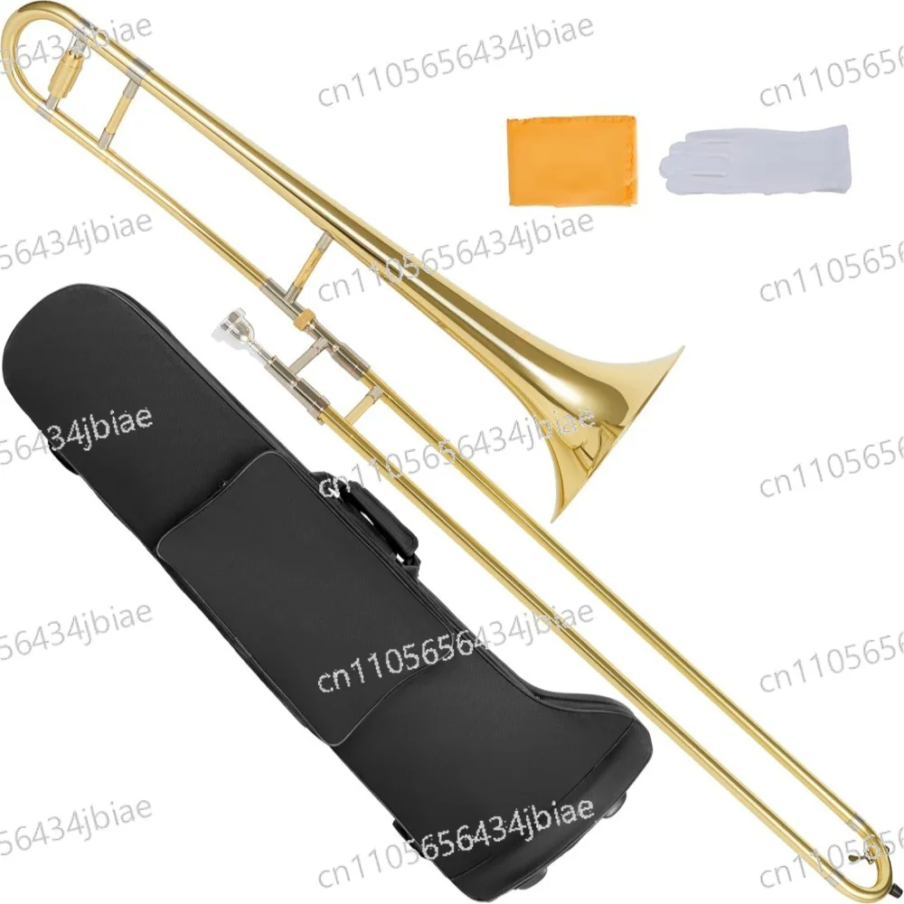 Alto Trombone Beginner E-flat B-flat Brass Instrument
Alto Trombone Beginner E-flat B-flat Brass Instrument