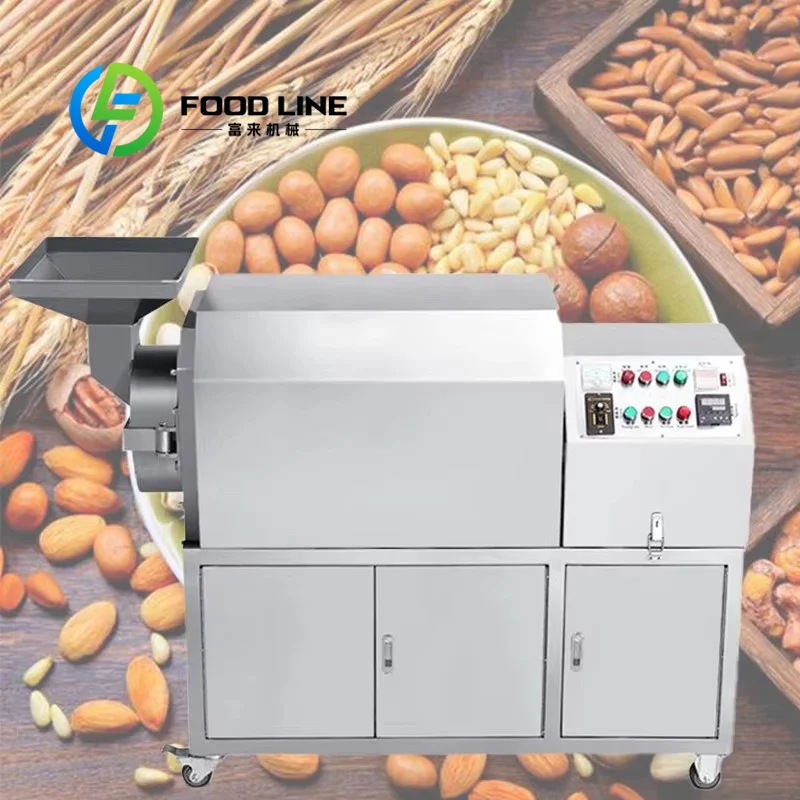 Large Scale Dry Goods Frying Machine Big Loading Volume Satisfy Large Processing Plant Mass Nut Continuous Production Needs
Large Scale Dry Goods Frying Machine Big Loading Volume Satisfy Large Processing Plant Mass Nut Continuous Production Needs