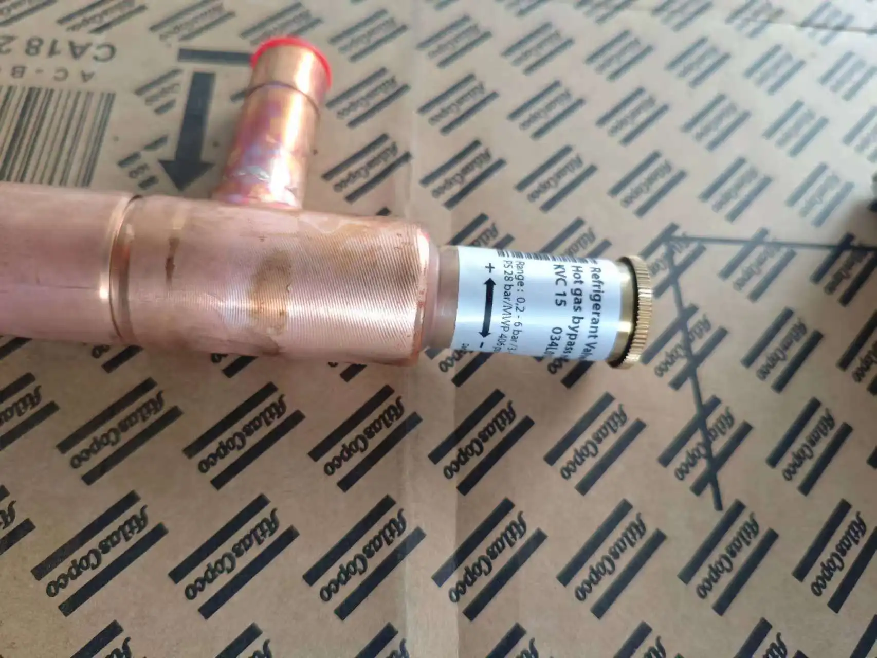Atlas Copco 1617152404 Hot Gas Bypass Valve Spare Parts
Atlas Copco 1617152404 Hot Gas Bypass Valve Spare Parts