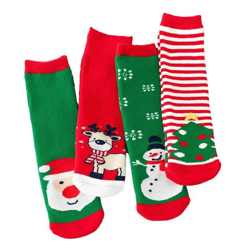 2025 Children's Christmas Thick Woolen Hoop Socks Winter Boys and Girls Red Holiday Warm Towel Socks Baby Middle Socks
2025 Children's Christmas Thick Woolen Hoop Socks Winter Boys and Girls Red Holiday Warm Towel Socks Baby Middle Socks