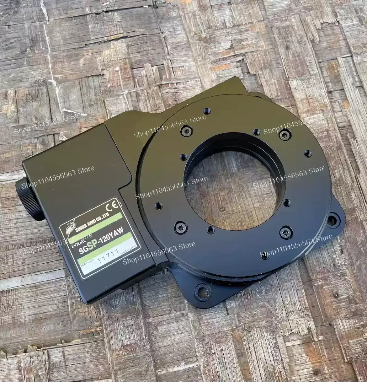 85% new SIGMA KOKI SGSP-120YAW ultra-thin hollow electric rotary table 120mm table
85% new SIGMA KOKI SGSP-120YAW ultra-thin hollow electric rotary table 120mm table