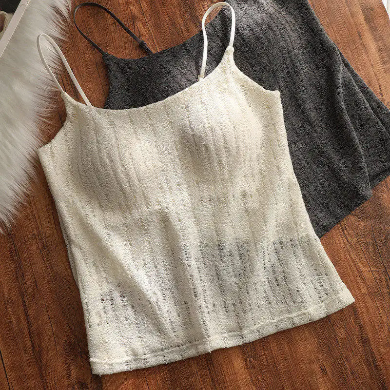 Ladies Linen-Like Comfortable Thin Strap Vest Modal with Built-in Chest Pad Slimming Back Design Inner Wear Base Top
Ladies Linen-Like Comfortable Thin Strap Vest Modal with Built-in Chest Pad Slimming Back Design Inner Wear Base Top