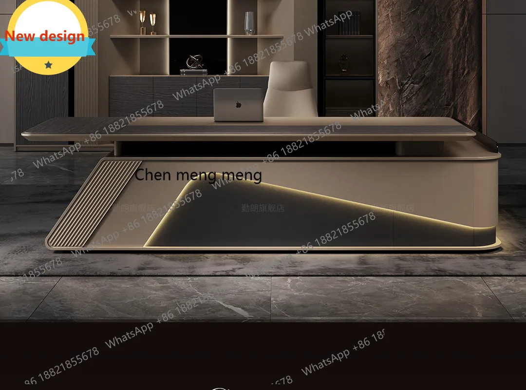 B567 Light Luxury Minimalist Boss Desk Advanced Sense Large Class Desk President Manager Desk
B567 Light Luxury Minimalist Boss Desk Advanced Sense Large Class Desk President Manager Desk