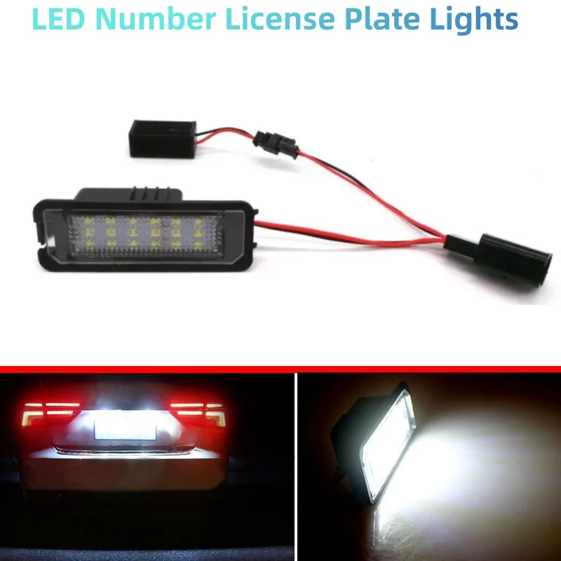 12V LED Car License Number Plate Light Lamp Number Signal Light No Error For VW TPassat B6 CC Eos Golf 4 5 6 7 MK7 Polo
12V LED Car License Number Plate Light Lamp Number Signal Light No Error For VW TPassat B6 CC Eos Golf 4 5 6 7 MK7 Polo