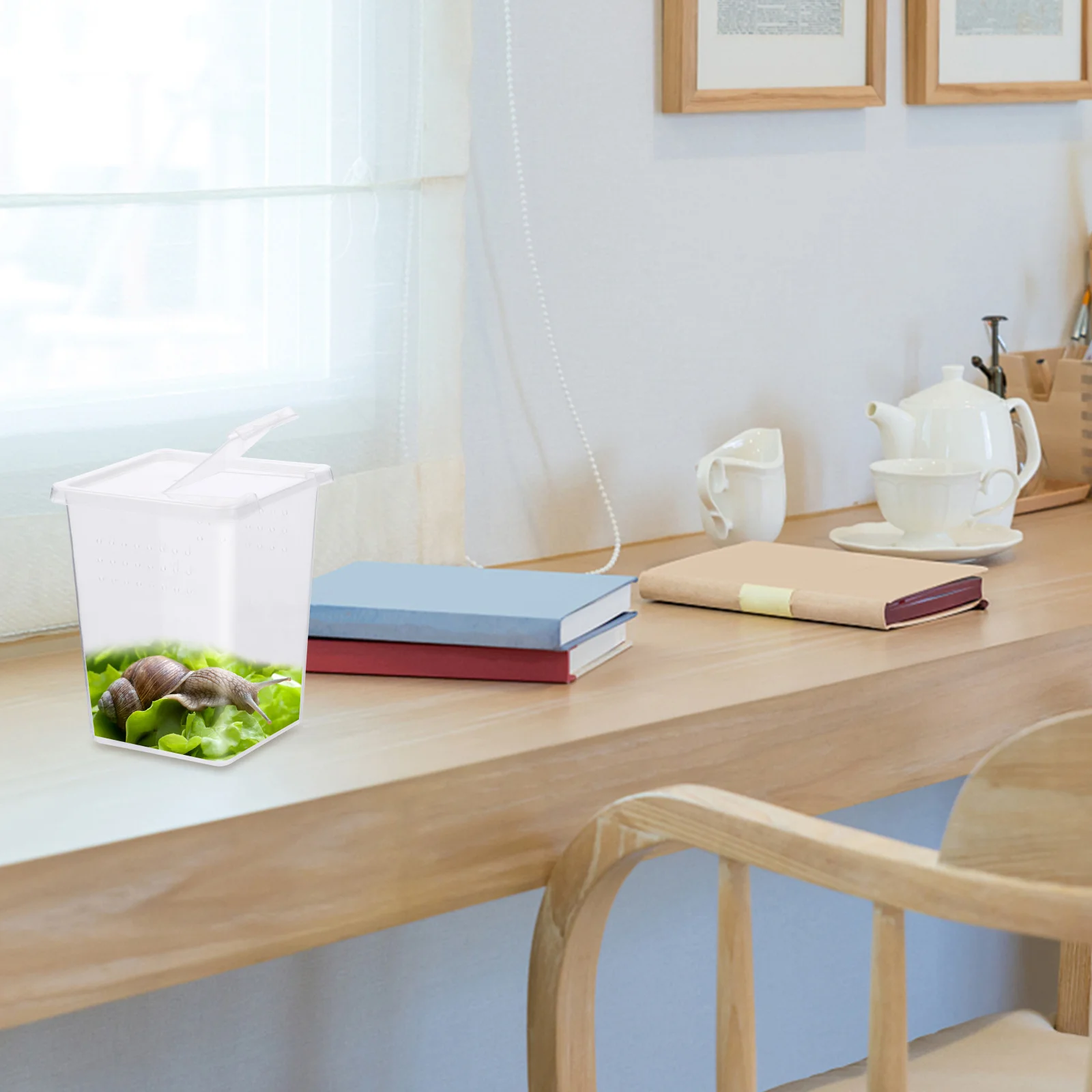 2Pcs Reptile Breeding Box High Transparency Mini Reptile Tank Double Side Opening Feeding Box for Turtle Lizard Gecko Snake
2Pcs Reptile Breeding Box High Transparency Mini Reptile Tank Double Side Opening Feeding Box for Turtle Lizard Gecko Snake