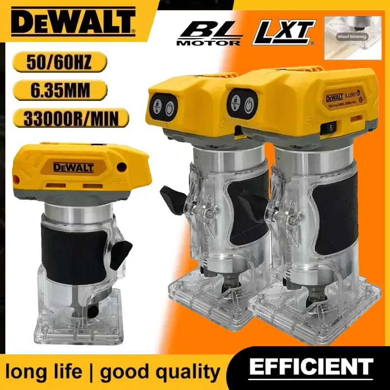 Dewalt Woodworking Trimming Machine Wood Router Milling Engraving Slotting Machine 33000RPM Brushless Electric Trimmer Cordless
Dewalt Woodworking Trimming Machine Wood Router Milling Engraving Slotting Machine 33000RPM Brushless Electric Trimmer Cordless