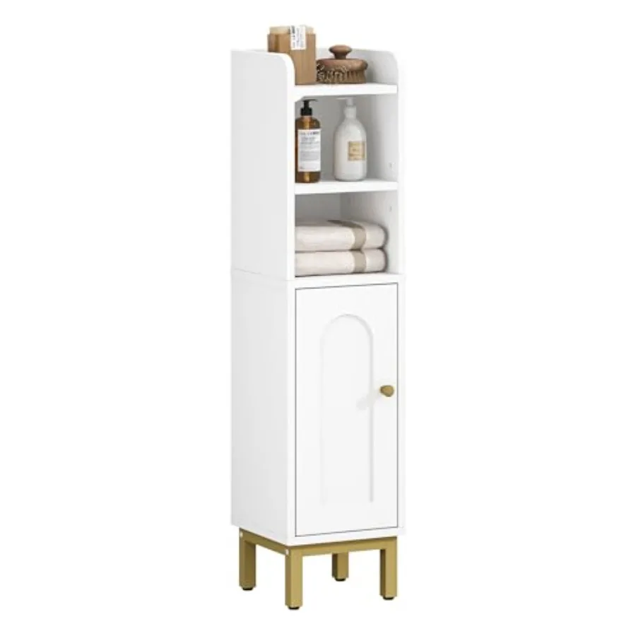 Bathroom Storage Cabinet, Small Corner Floor Cabinet with Door and Shelves, Narrow Toilet Paper Holder, Bathroom Organizer with
Bathroom Storage Cabinet, Small Corner Floor Cabinet with Door and Shelves, Narrow Toilet Paper Holder, Bathroom Organizer with