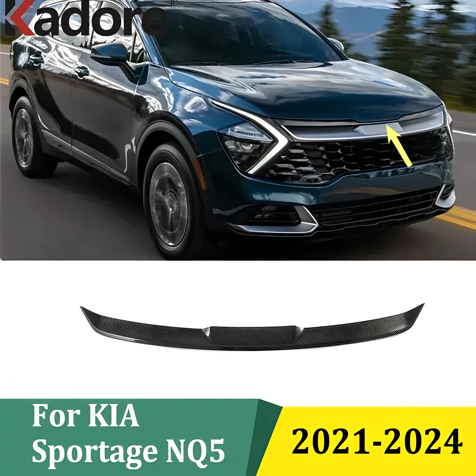 Для KIA Sportage NQ5 2021 2022 2023 2024 передняя центральная решетка из углеродного волокна, гоночные решетки вокруг рамок, автомобильные аксессуары
Для KIA Sportage NQ5 2021 2022 2023 2024 передняя центральная решетка из углеродного волокна, гоночные решетки вокруг рамок, автомобильные аксессуары