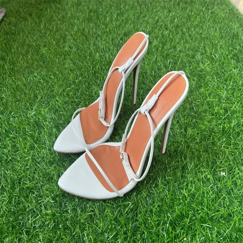 Summer Sexy Fashion Women Shoes Open Pointed Toe Roman Ankle Strap Thin Super High Heels Ankle Strap Party Dress Female Sandals
Summer Sexy Fashion Women Shoes Open Pointed Toe Roman Ankle Strap Thin Super High Heels Ankle Strap Party Dress Female Sandals