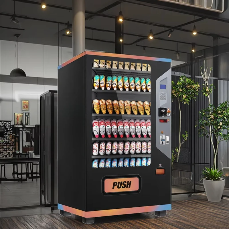 Automatic Combo Vending Machine Smart Snack Drink Retail Dispenser Self Service Vending Equipment for Mall
Automatic Combo Vending Machine Smart Snack Drink Retail Dispenser Self Service Vending Equipment for Mall