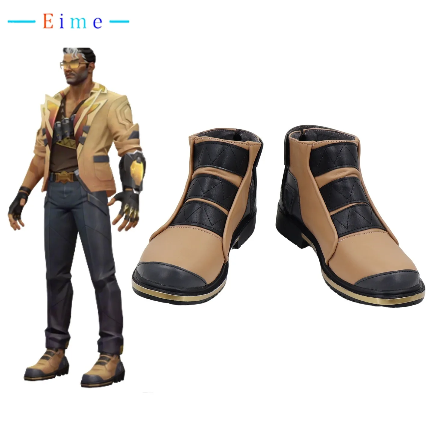 Обувь для косплея Tejo, реквизит для косплея VALORANT, обувь из искусственной кожи, карнавальные ботинки на Хэллоуин, аксессуары в стиле аниме, индивидуальный заказ
Обувь для косплея Tejo, реквизит для косплея VALORANT, обувь из искусственной кожи, карнавальные ботинки на Хэллоуин, аксессуары в стиле аниме, индивидуальный заказ