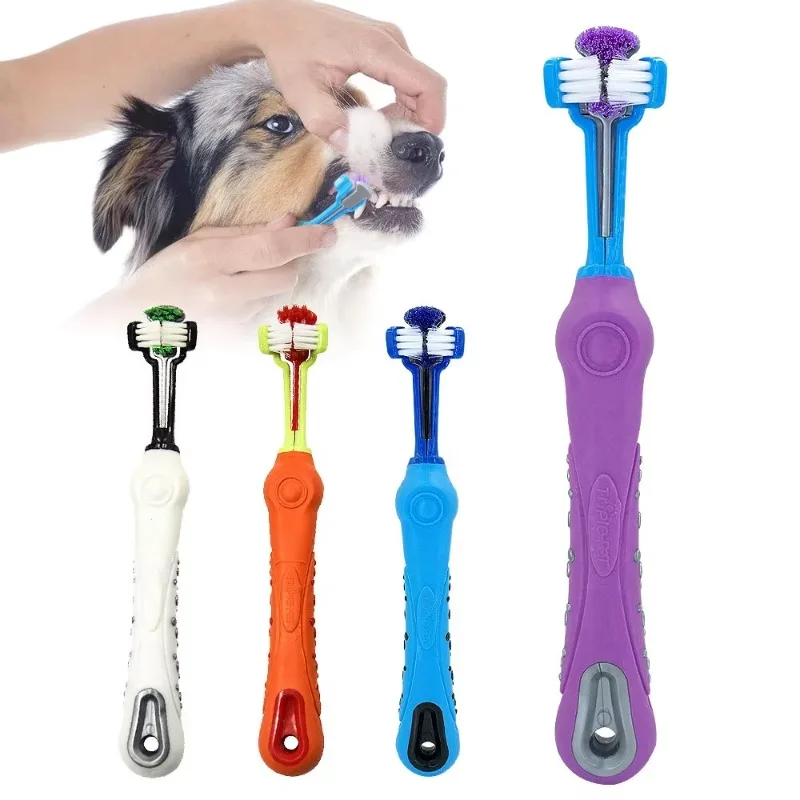Three-head Pet Toothbrush Pet Brushing Tooth Oral Cleaning Tool Cleaning Supplies Oral Care Cleaning Supplies
Three-head Pet Toothbrush Pet Brushing Tooth Oral Cleaning Tool Cleaning Supplies Oral Care Cleaning Supplies