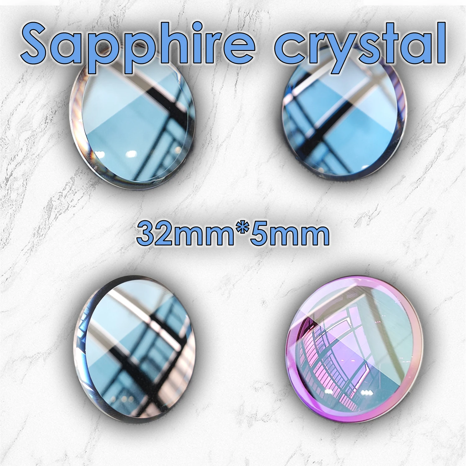 31mm*3.6mm Sapphire crystal Watch Mirror Bubble surface AR-Coating Antireflection film parts suit for SRPD series SKX series
31mm*3.6mm Sapphire crystal Watch Mirror Bubble surface AR-Coating Antireflection film parts suit for SRPD series SKX series