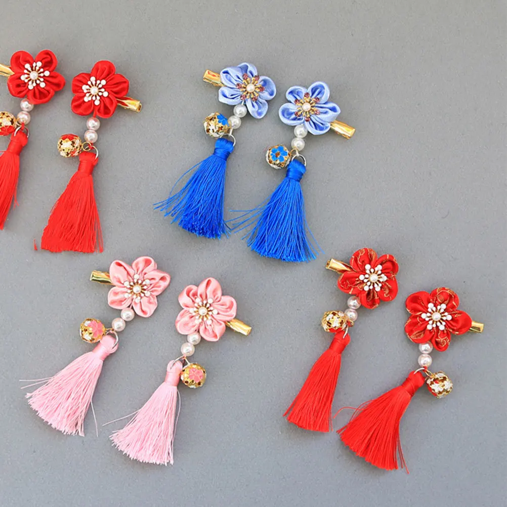 1Pair Tassel Hair Clips Thick Chinese Style Hairpin for Children Han Clothing Festival Daily Use Cute Kids Hair Accessories
1Pair Tassel Hair Clips Thick Chinese Style Hairpin for Children Han Clothing Festival Daily Use Cute Kids Hair Accessories