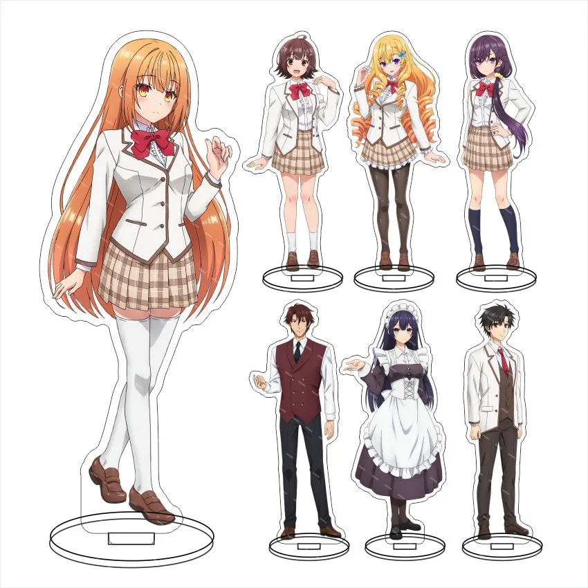 Anime Rich Girl Caretaker Acrylic Stand Eleanor Voss Clara Bennett Model Figure Cosplay Plate Holder Topper Keychain Toys
Anime Rich Girl Caretaker Acrylic Stand Eleanor Voss Clara Bennett Model Figure Cosplay Plate Holder Topper Keychain Toys