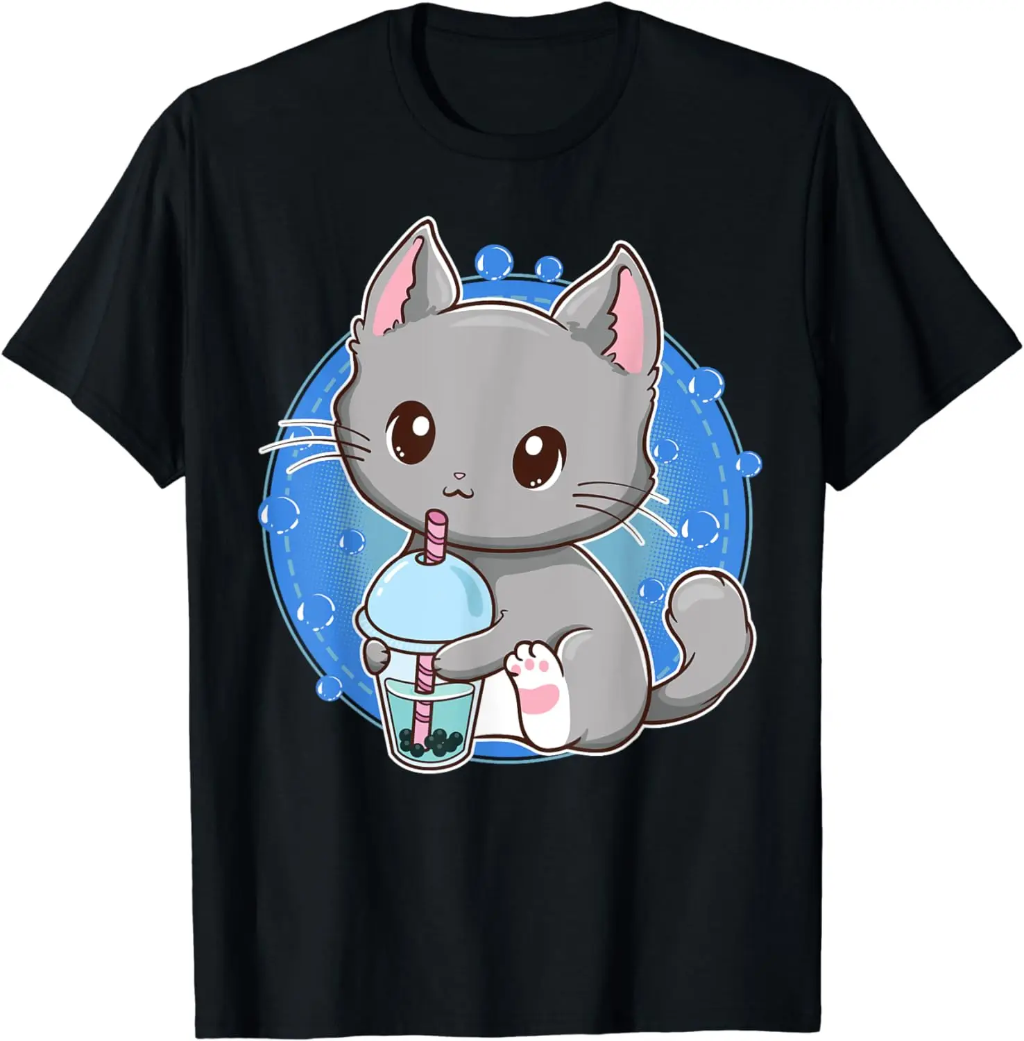 Kawaii Japanese Anime Cat Bubble Tea - Neko Kitty T-Shirt Oversized T-shirts for Women/Men Clothing
Kawaii Japanese Anime Cat Bubble Tea - Neko Kitty T-Shirt Oversized T-shirts for Women/Men Clothing